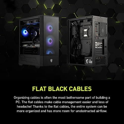 MSI MAG A750GL PCIE5, Fully Modular Compact Gaming 750W Power Supply, 80+ Gold, ATX 3.1 & PCIe 5.1 Ready, Native Dual-Color 12V-2x6 Cable, 10 Year Warranty thumbnail 10