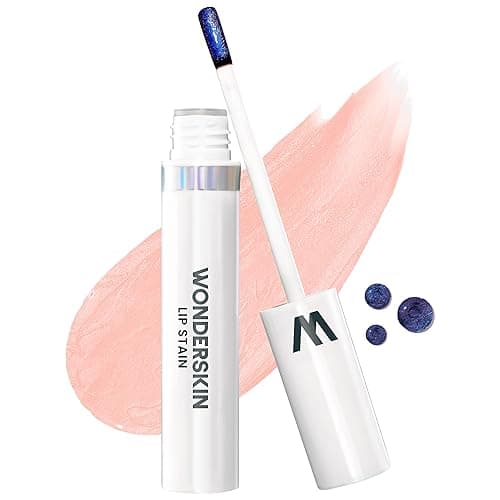 Wonderskin Wonder Blading All Day Lip Stain Peel Off Masque - Long Lasting, Waterproof and Transfer Proof Nude Lip Tint, Matte Finish Peel Off Makeup (Adore Masque) - Adore Stain & Go