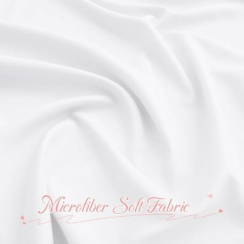 Yvrcen White Ruffle Lumbar Pillow Cover, 12x20 Inch | Ruffled Cushion Case, Decorative Farmhouse, For Couch Sofa Bed Living Room, Pack of 1 thumbnail 6