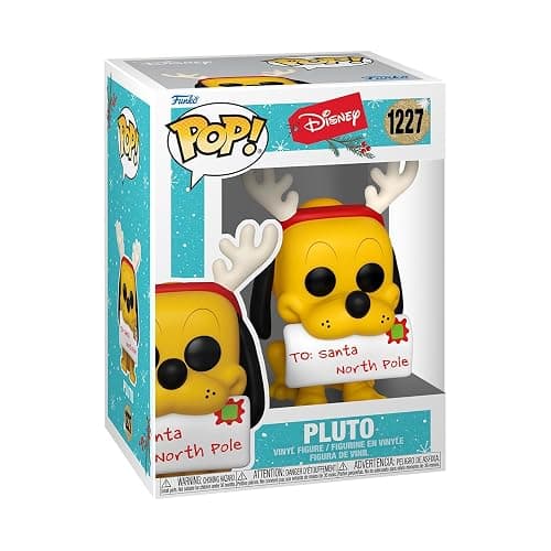 Funko POP! Disney: Holiday - Pluto - Collectable Vinyl Figure - Gift Idea - Official Merchandise - for Kids & Adults - Movies Fans - Model Figure for Collectors and Display - Image 1