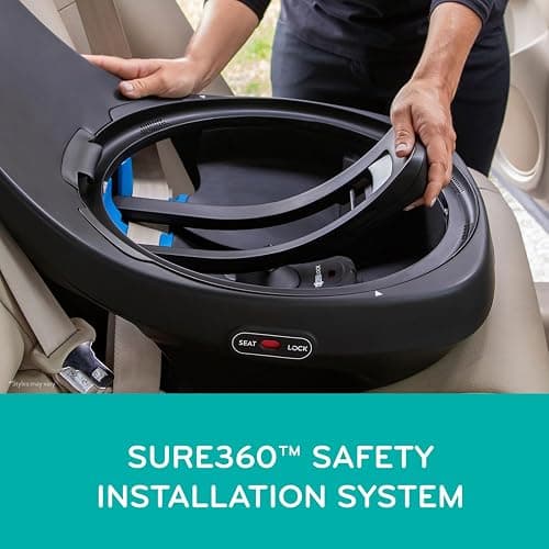 Evenflo Revolve360 Extend Convertible Car Seat with 360 Degree Rotation, Extended Rear-Facing, Forward-Facing, Booster Mode, and Secure Latch Install, Revere Gray thumbnail 6