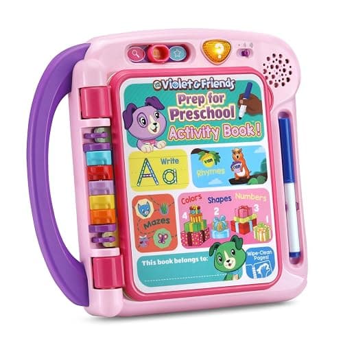 LeapFrog Violet and Friends Prep for Preschool Activity Book, Pink thumbnail 3