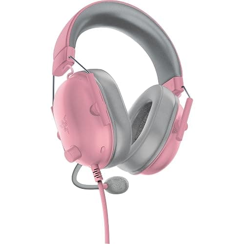 Razer BlackShark V2 X Xbox Gaming Headset: 50mm Drivers - Cardioid Mic - Lightweight - Comfortable Noise Isolating Earcups - for Xbox Series X, Series S, PS5, PC, Switch via 3.5mm Jack - Quartz Pink thumbnail 10