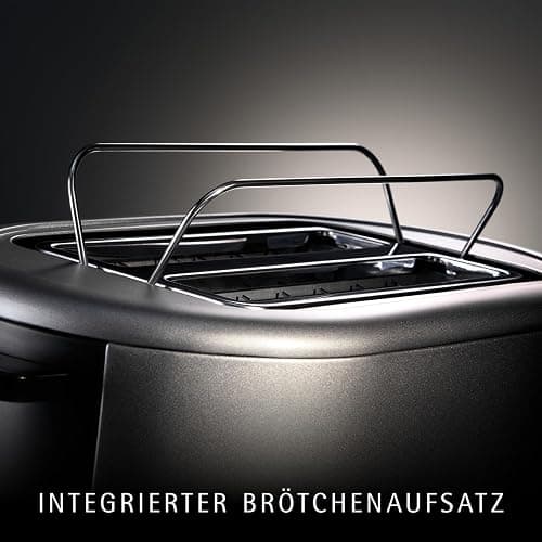 WMF Lono Silk Toaster 2 Scheiben – Edelstahl Doppelschlitz Toaster mit XXL-Brötchenaufsatz, 7 Bräunungsstufen, LED-Funktion, Krümelfach, Anti-Fingerabdruck, 900 W, spülmaschinenfreundlich thumbnail 4