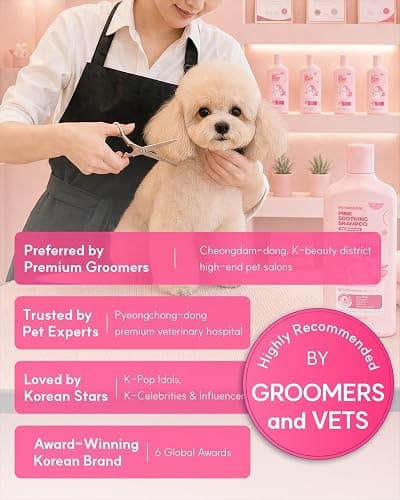 PETHROOM Pink Soothing Dog & Cat Shampoo and Conditioner for Dry Itchy Skin thumbnail 4