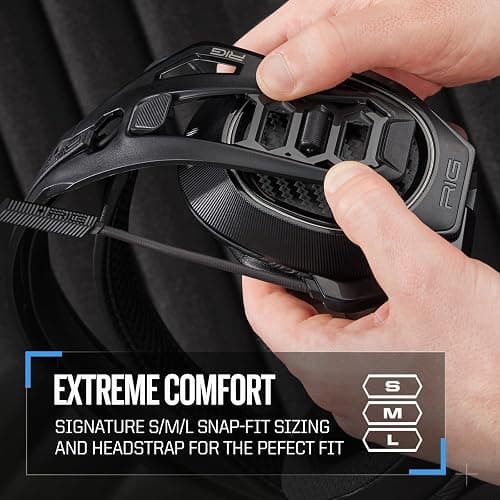 RIG 800 PRO HS Wireless Gaming Headset & Multi-Function Base Station for PlayStation PS4, PS5, PC, Mac, USB - Up to 60 Hour Battery thumbnail 6