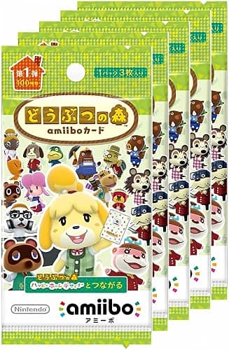 Animal Crossing Card amiibo [Animal Crossing Series] 5 pack set - Image 1