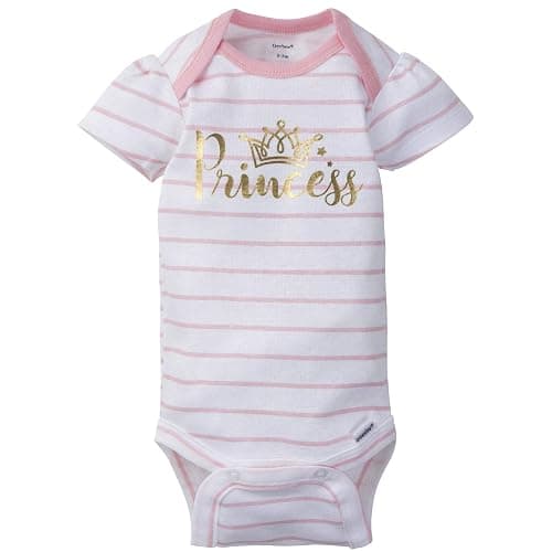 Gerber Unisex Baby 5-Pack Short-Sleeve Onesies thumbnail 3