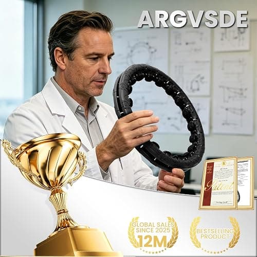 Argvsde Weighted Hula Infinity Fitness Hoop for Adult Weight Loss, 2 in 1 Smart Fitness Workout Hula Circle Hoops with 28 Detachable Knots, Exercise Fit Hoop Suitable for Women and Beginners thumbnail 2