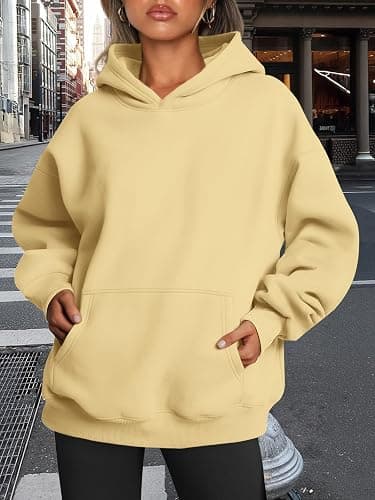 Trendy Queen Womens Oversized Hoodies Fleece Sweatshirts Fall Fashion Pullover Sweaters Winter Clothes thumbnail 6