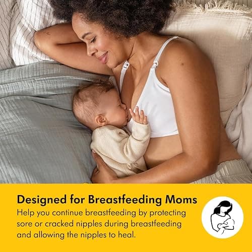 Medela Silicone Contact Nipple Shields, Soft Ultra-Thin Design, Made Without BPA, 1 Pack of 2 Shields (20 mm) and Case thumbnail 6