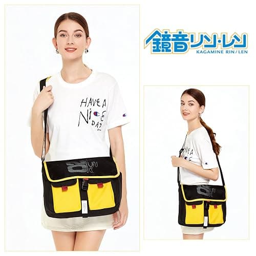 FIREFIRST Collaboration Series Crossbody Shoulder Messenger Bag for Hatsune Miku & Kagamine Rin/Len thumbnail 3