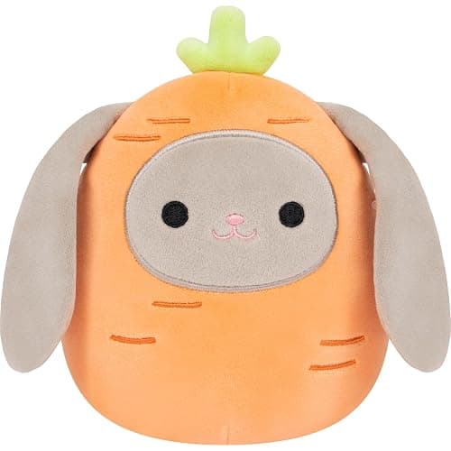 Squishmallows Original 8in Blake The Bunny in Carrot Costume – Official Jazwares Easter Plush (Little) - Image 1