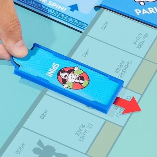Monopoly Free Parking Jackpot Expansion | Add More Fun to Classic Monopoly Game and Play Faster | Ages 8+ | 2-6 Players | 40 Mins. | Family Board Games | Kids thumbnail 5