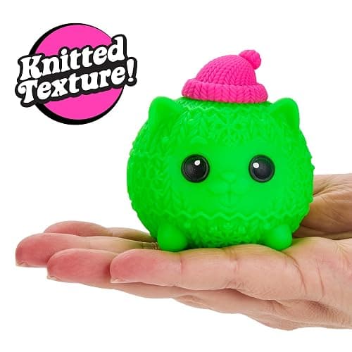 Schylling Needoh Squishmas Knittens - Sensory Squeeze Toy - Colors May Vary (Pack of 1) thumbnail 5