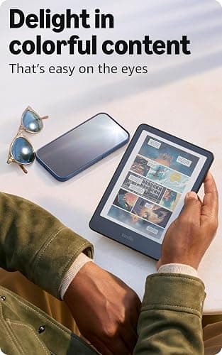Amazon Kindle Colorsoft 16 GB (newest model) – With color display that brings covers and content to life, now highlight in color – No Ads – Black thumbnail 3
