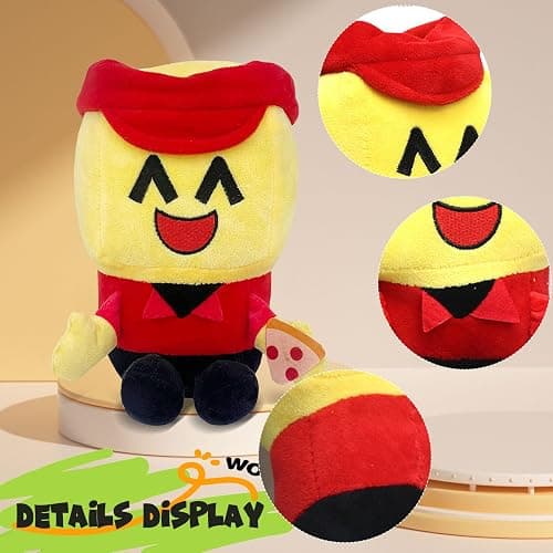 HHWZOH 8 Inch Cartoon Plush, Stuffed Figure Pillow for Room Decor for Video Game Fans thumbnail 4