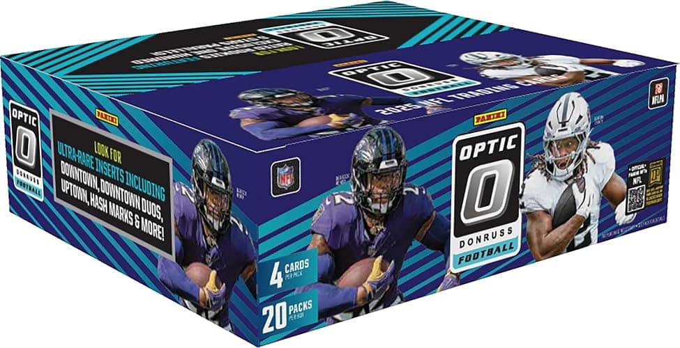 2025 Panini Donruss Optic Football Retail Trading Card Box - Image 1