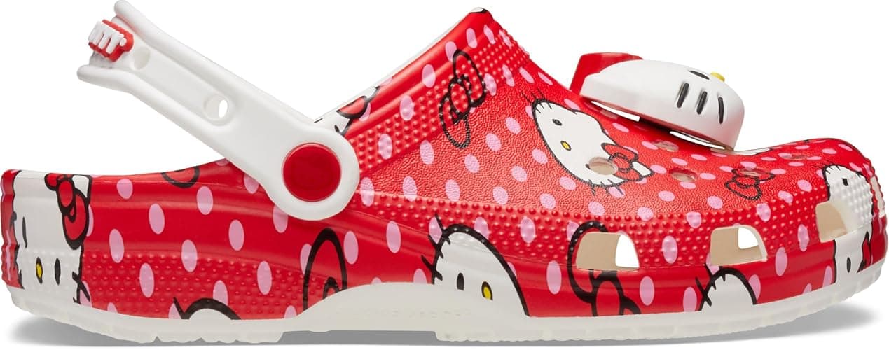 Crocs Unisex Adult Hello Kitty Classic Clogs thumbnail 5