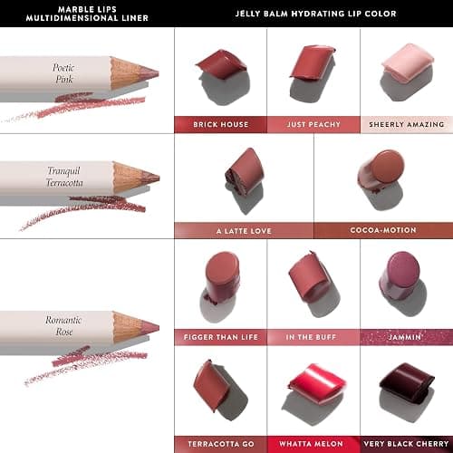 LAURA GELLER NEW YORK Jelly Balm Moisturizing Tinted Lip Balm - Sheerly Amazing - Hydrating Vitamin E - Semi-Shine Finish thumbnail 7