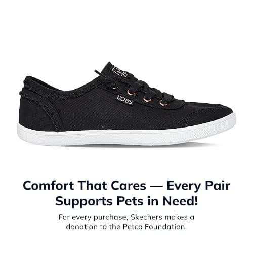Skechers Women's Bobs B Cute Sneaker – Memory Foam, Flexible Outsole, Lightweight Vegan Shoes thumbnail 2