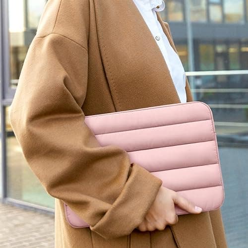 Vandel The Original Puffy Laptop Sleeve Case, 13-14 inch Laptop Sleeve Bag, Laptop Case 13.3 Inch, Compatible with MacBook Air 13/14, iPad 12.9, HP Dell ASUS, Computer Bag Cover - e. Pink - 13-14 Inch thumbnail 5