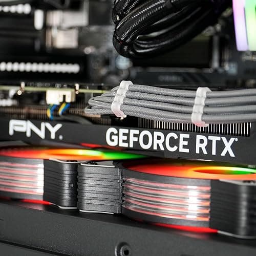 ViprTech Stryker 3.0 Gaming PC - AMD Ryzen 7 (4.1GHz Liquid Cooled), RTX 3060 12GB, 16GB DDR4 RAM, 1TB SSD, 700W PSU, WiFi BT, Win 11 Pro, RGB, Desktop Computer Prebuilt, Black thumbnail 7