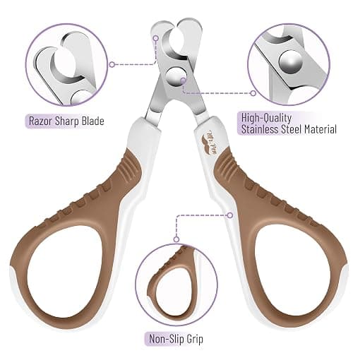 Mr. Pen- Cat Nail Clipper, Stainless Steel | Professional Sharp Cat Claw Trimmer for Small and Medium Cats, Pet Nail Clipper with Sturdy Non Slip Handle thumbnail 6