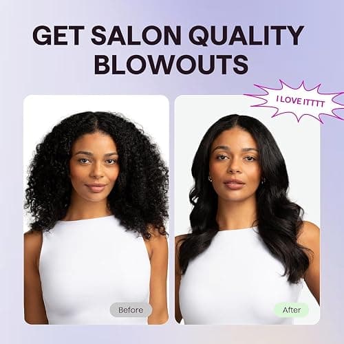 Wavytalk Thermobürste, Thermal Brush 38mm Ionische Lockenbürste erhitzt zur Erzeugung natürlicher Locken, Heiße Rundbürste für glatteres Aussehen, EU-Plug Dual-Spannung. thumbnail 3