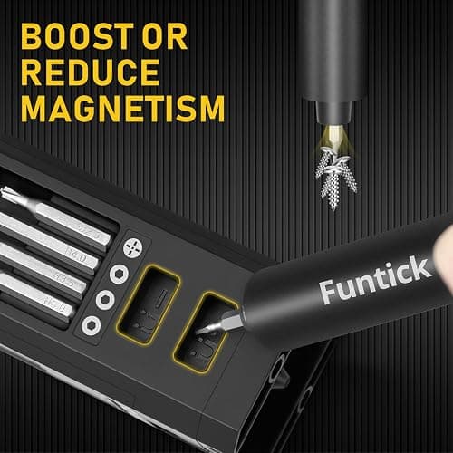 Mini Electric Screwdriver Set,Cordless screwdriver rechargeable,power screwdriver,destornillador eléctrico,Magnetic Bits,5 Torque,LED Display, Electric Screwdriver for Phone PS5 Laptop Watch thumbnail 3