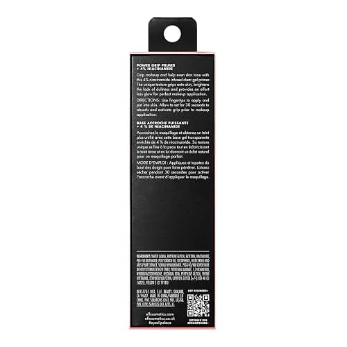 e.l.f. Power Grip Primer + 4% Niacinamide, Gel-Based & Hydrating Face Primer, Evens Skin & Brightens, Grips Makeup, Vegan & Cruelty-Free, 0.811 Fl Oz - Power Grip Primer + Niacinamide thumbnail 9