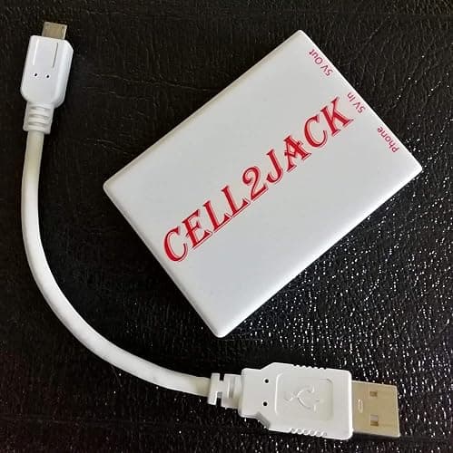 CELL2JACK - Cellphone to Home Phone Adapter, Make and Receive Cell Phone Call on Your landline Phone Free - Cell Phone to Landline Dock - Cell to Landline Converter thumbnail 9