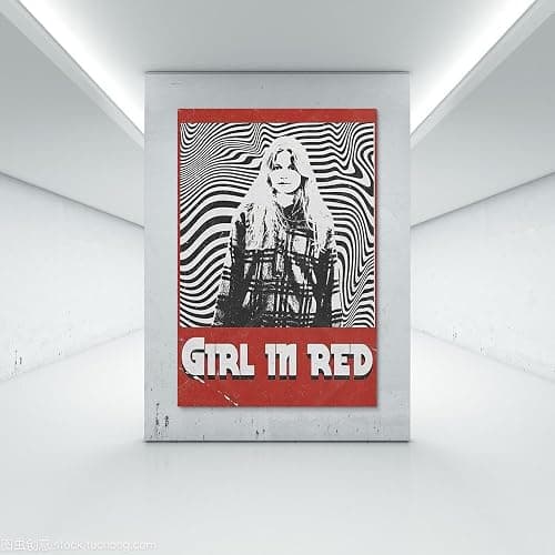 hoxaooi Girl In Red Poster Jahrgang Poster Für Zimmer, Ästhetische Leinwand-Wandkunst, Schlafzimmer-Dekor Poster 12x18inch(30x45cm) thumbnail 7