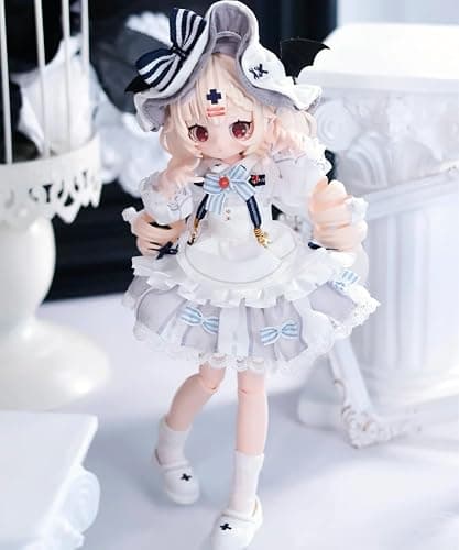 CALEMBOU BJD Blind Box, Sugary Girls Series 18cm Ball Jointed Doll, Cute Dress Up Doll with Joints, Collection Action Figure for Birthday Christmas thumbnail 3