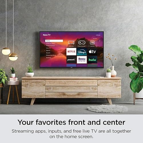 Roku 40-Inch Select Series Full HD Smart TV Bundle – 1080p LED Display, Dolby Audio, Compatible with Alexa, Voice Remote, Bluetooth Mode, w/AUX HDMI Cable, CPS 1-Year Protection Plan + Streaming kit thumbnail 4