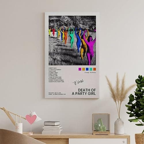 H8MZQ4X2KLP TV Girl Death of A Party Girl Canvas Poster Bedroom Decoration Landscape Office Valentine's Birthday Unframe-style08x12inch(20x30cm) thumbnail 8