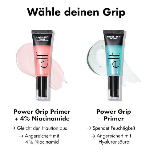 e.l.f. Power Grip Primer + 4% Niacinamide, Gel-Based & Hydrating Face Primer, Evens Skin & Brightens, Grips Makeup, Vegan & Cruelty-Free, 0.811 Fl Oz - Power Grip Primer + Niacinamide thumbnail 6