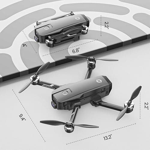 Holy Stone HS720E Drones with Camera for Adults 4K,Integrated Remote ID, 2 Batteries 46 Min Flight Time, 5GHz FPV Transmission, 130° FOV EIS Camera,Drone with 4K/30FPS Video,Brushless Motor, Auto Return, Follow Me, GPS Drone for Beginner thumbnail 2
