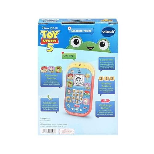 VTech Disney and Pixar Toy Story 5 Learning Phone thumbnail 8