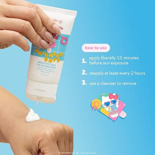 The Crème Shop Hello Kitty SPF50 Sunscreen for Face & Body, Water Resistant thumbnail 4