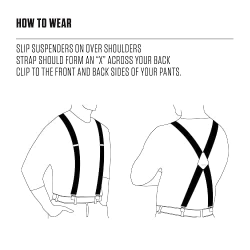 Carhartt Men's A0005520 Rugged Flex® Elastic Two-Tone Suspenders thumbnail 5