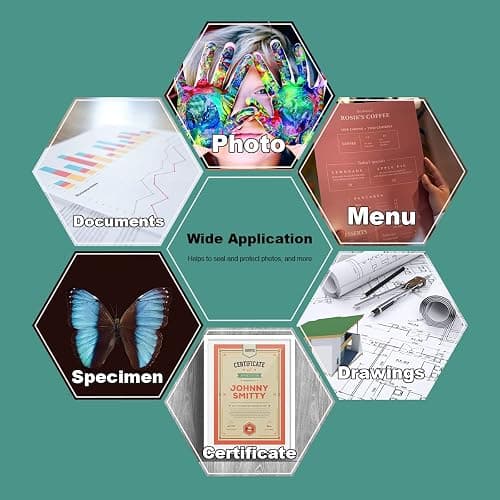BESTEASY 3 mil Thermal Laminating Pouches (200 Pack), BESTEASY Clear 9 x 11.5 Inch Laminating Sheet Paper for Laminator, Holds 8.5 x 11 Inch Letter Size Sheets thumbnail 8