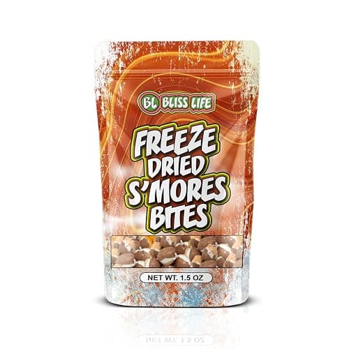 S'Mores Bites Freeze Dried Candy from TikTok, ASMR Crunchy Candy, Sweet and Sour Kids Snacks, Unique Novelty Snack for Kids 1.5 OZ thumbnail 9