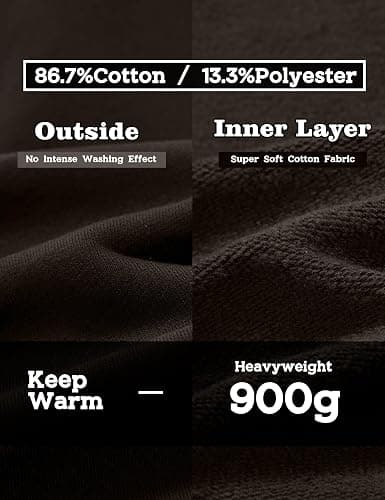 FAIABLE Mens Super Soft Oversized Hoodie Acid Wash Hoodie Heavyweight Fashion Hoodies & Sweatshirts for Men Women Couples thumbnail 5