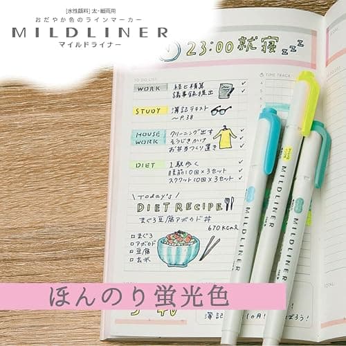 Zebra Mildliner Marker 5C-N Set thumbnail 4