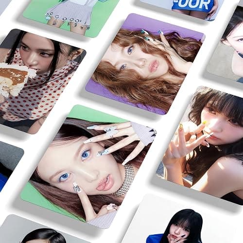 PYAJUU TWICE Photocrds KPOP This Is For Album Photo Cards 55PCS Twice Lomo Cards World Tour Greetings Cards Gift for Fans thumbnail 4