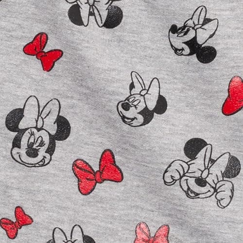 Disney Junior Floral T-Shirt and French Terry Shorts Outfit Set Newborn to Big Kid Sizes (6-9 Months - 14-16) thumbnail 4