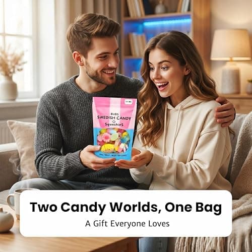 Viral Swedish Candy Mix with Bubs and UK's Famous Squashies, 1.2 lbs bag thumbnail 8