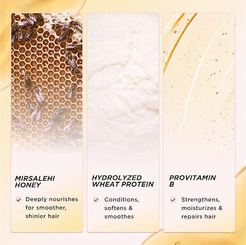 Gisou Honey Infused Hair Mask Travel Size to Hydrate and Repair for Softer, Stronger, More Manageable Hair, Mini TSA-Approved Mask (2.5 fl oz) thumbnail 6