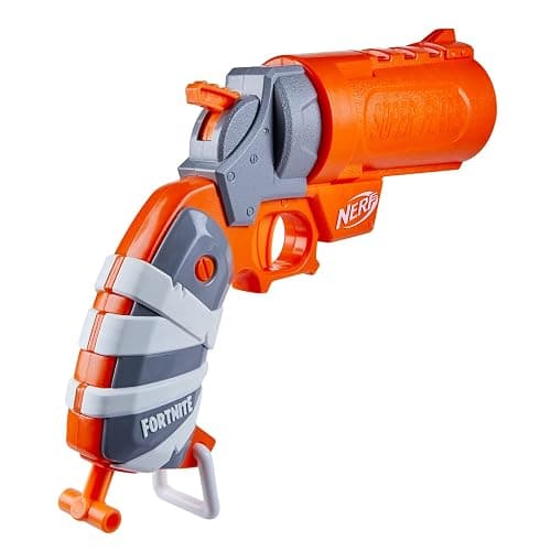 Nerf Fortnite Flare Dart Blaster, Break-Open Dart Loading, Includes 3 Nerf Mega Darts That Whistle Through The Air, Pull-Down Priming Handle thumbnail 4